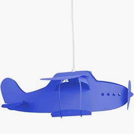 Flygplanslampa, blå