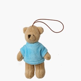 Nalle med plyschtröja