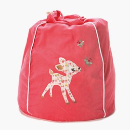 Sackosäck, mörkrosa rådjur
