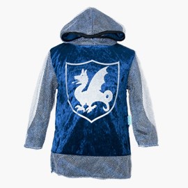 Blå riddardress