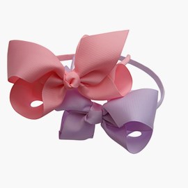 Diadem med rosett