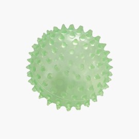 Liten taggig boll, grön