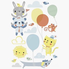 Wallsticker, ballonger
