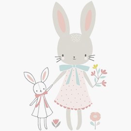 Wallsticker, kaniner
