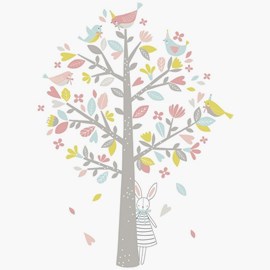 Wallsticker, träd