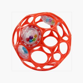 Boll, skallra orange