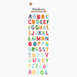 Klistermärken, abc
