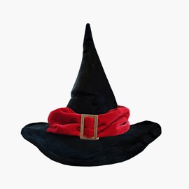 Häxhatt, rött band