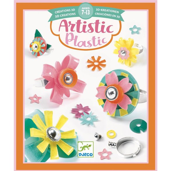 Djeco Artistic plastic, ring collection