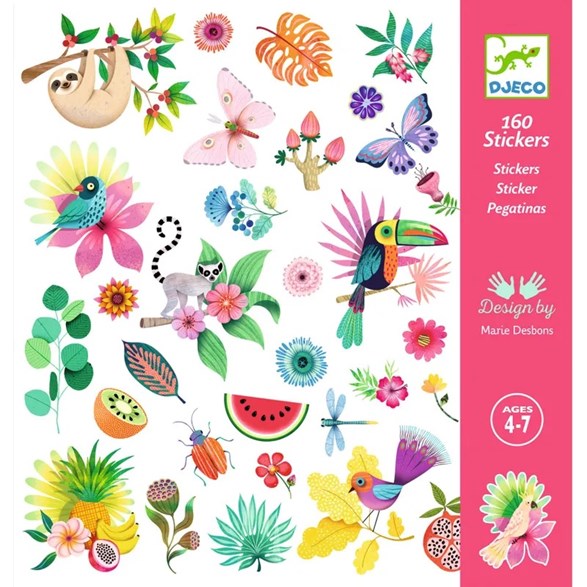 Djeco Stickers, paradise