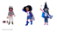 Lottie kläder, dress up party, 3 outfits