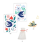 Djeco You & me, bird ribbons