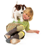 Folkmanis Handdocka Hund Jack Russell