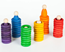 Grapat 6 Nins, 36 ringar och 6 diskar i regnbågens färger (från Grapat)
