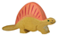 Holztiger Dimetrodon