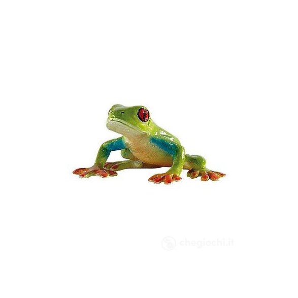Bullyland Lekfigur, red-eyed tree frog