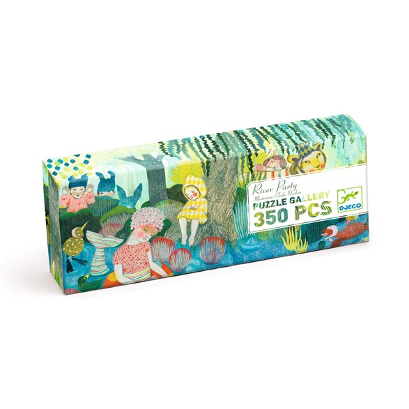 Djeco puzzle river party, 350 pcs
