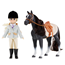 Lottie docka och häst, pony club