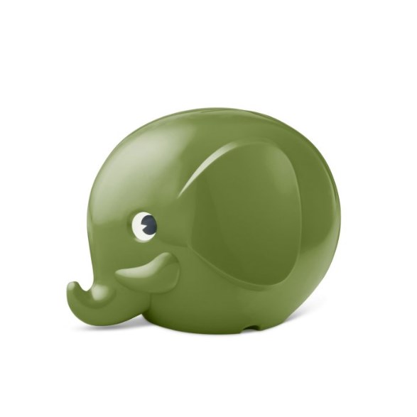 Norsu Sparbössa elefant liten, mossgrön