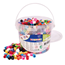 Playbox Rörpärlor XL färgmix, 900 st