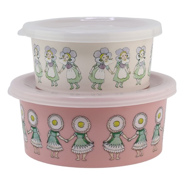 Rätt start Snackbox 2-p, Beskow blomsterfesten