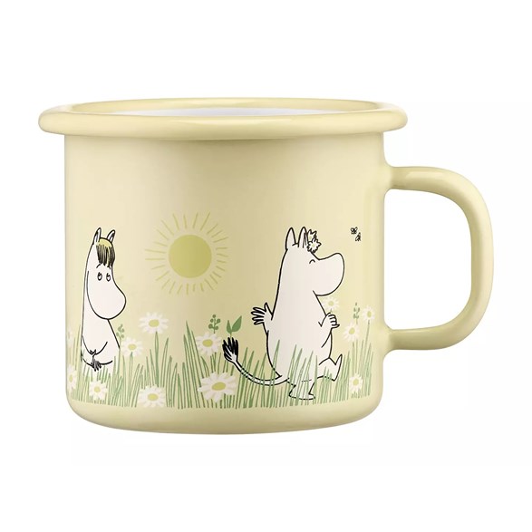 Muurla Mugg emalj, Mumin äng