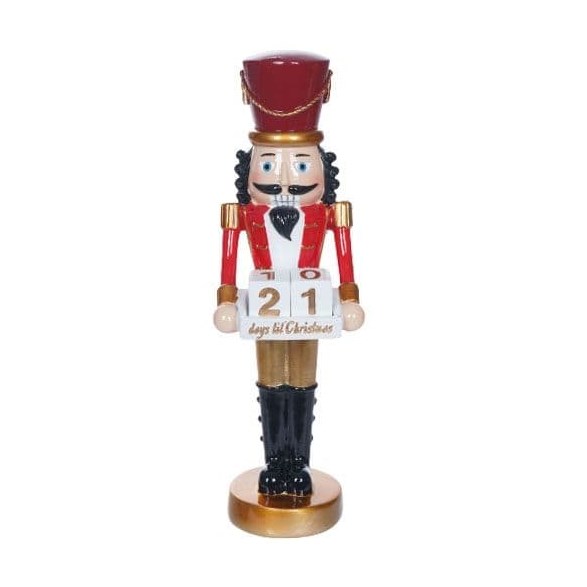 Nötknäppare kalender, 26 cm