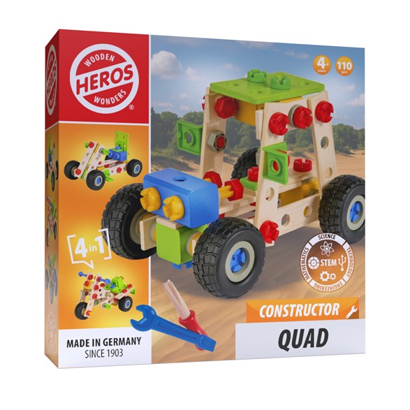 Heros Constructor quad, 110 bitar