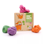Neogrün Ekologisk leklera Loki, 4-p (orange, grön, rosa, lila)