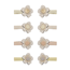 Mimi & Lula 8 hair clips - mini blossom peaches and cream