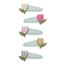 Mimi & Lula 5 clic clacs - mini tulip stripe bouquet