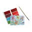 Ooly scenic hues watercolor art kit, flowers & gardens