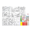 Ooly scenic hues watercolor art kit, desert getaway
