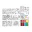 Ooly scenic hues watercolor art kit, ocean paradise