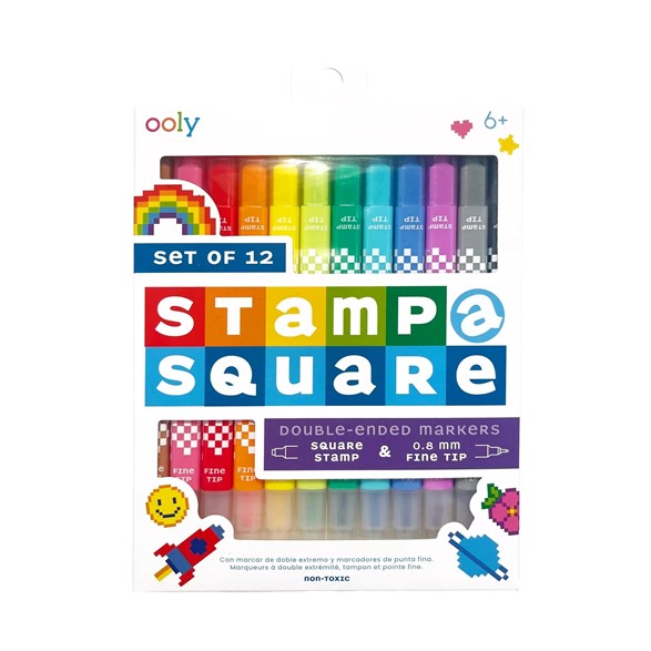 Ooly stamp-a-square markers