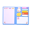 Ooly side notes sticky tab note pad - happy day