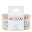 Kknekki 4-p, ljusblå/ljusgul/ljusrosa/ljusbrun