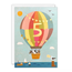 Sifferkort 5 år, balloon acorns