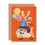 Emily Nash Illustration Gratulationskort, birthday motorcycle