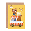 Emily Nash Illustration Gratulationskort, birthday ice cream van