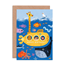 Emily Nash Illustration Gratulationskort, birthday submarine