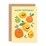Emily Nash Illustration Gratulationskort, lemon faces