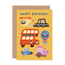 Emily Nash Illustration Gratulationskort, transport faces