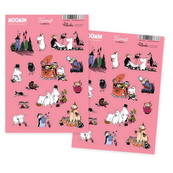 Putinki Stickers Mumin A5, rosa