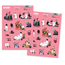 Putinki Stickers Mumin A5, rosa