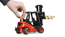 Bruder Linde gaffeltruck H30D med 2 pallar