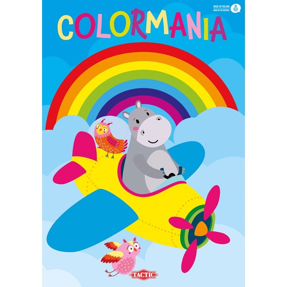 Tactic Målarbok Colormania