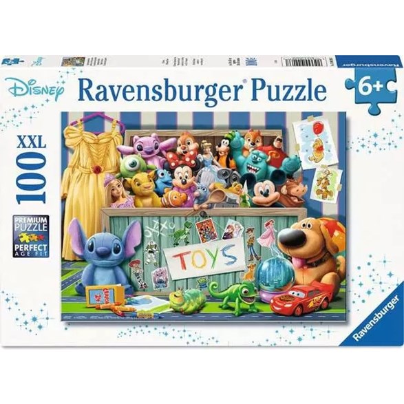 Ravensburger Pussel 100 bitar, Disney Pixar multicharacter
