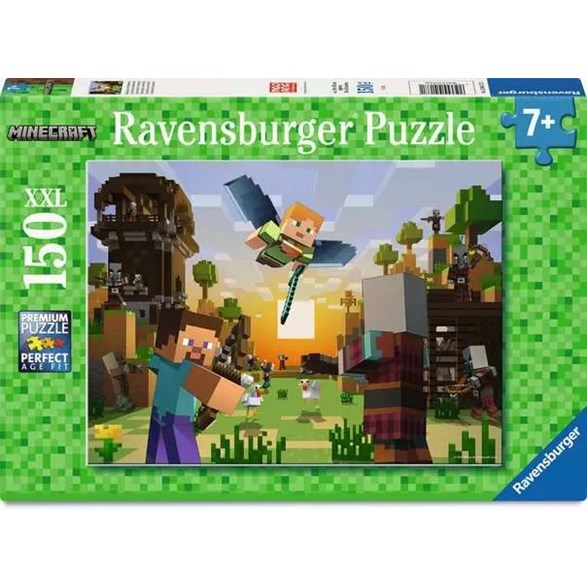 Ravensburger Pussel 150 bitar, Minecraft architecture and adventure