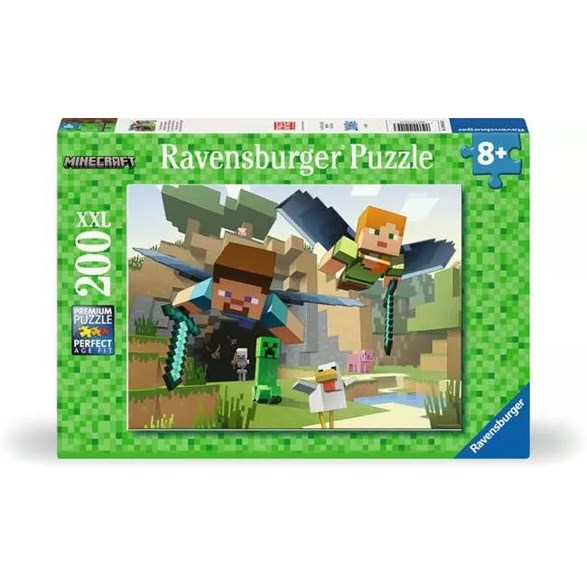 Ravensburger Pussel 200 bitar, Minecraft
